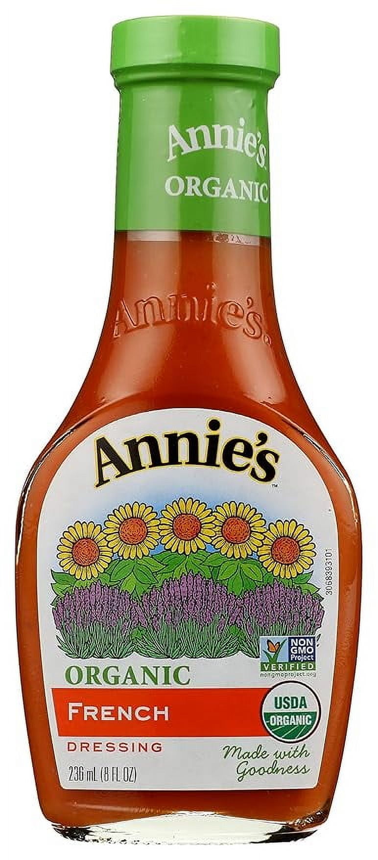 Annie's Organic French Salad Dressing, Vegan, Non-GMO, 8 fl. oz.