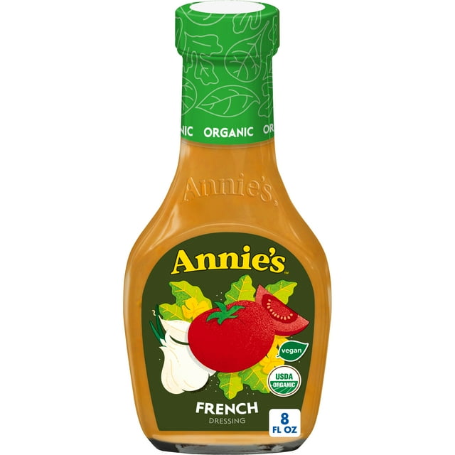 Annie's Organic French Salad Dressing, Vegan, Non-GMO, 8 fl oz