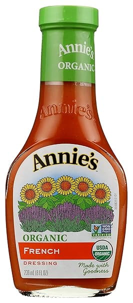 Annie's Organic French Salad Dressing, Vegan, Non-GMO, 8 fl oz