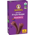 thumbnail image 1 of Annie's Organic Fruit Rope, Mixed Berry, Made With Real Fruit, 4.02 oz, 1 of 7
