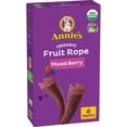 thumbnail image 1 of Annie's Organic Fruit Rope, Mixed Berry, Made With Real Fruit, 4.02 oz, 1 of 14