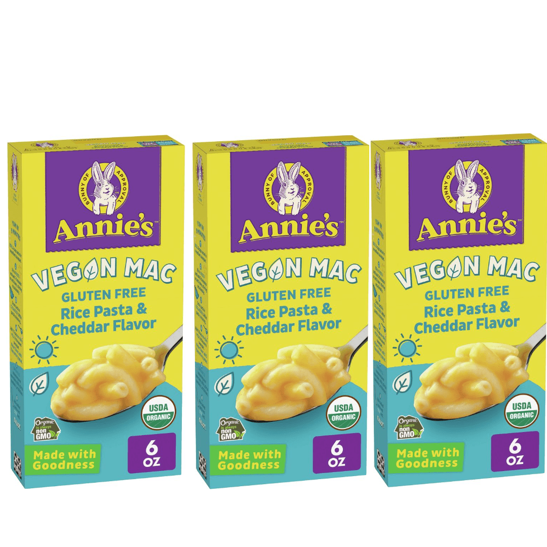 Annie's Organic Gluten Free Vegan Pasta - 6oz pack of 3