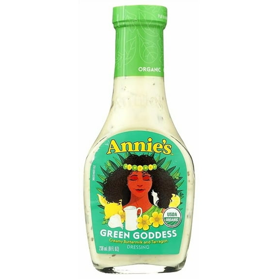 Annie's Organic Green Goddess Salad Dressing, Non-GMO, 8 fl oz