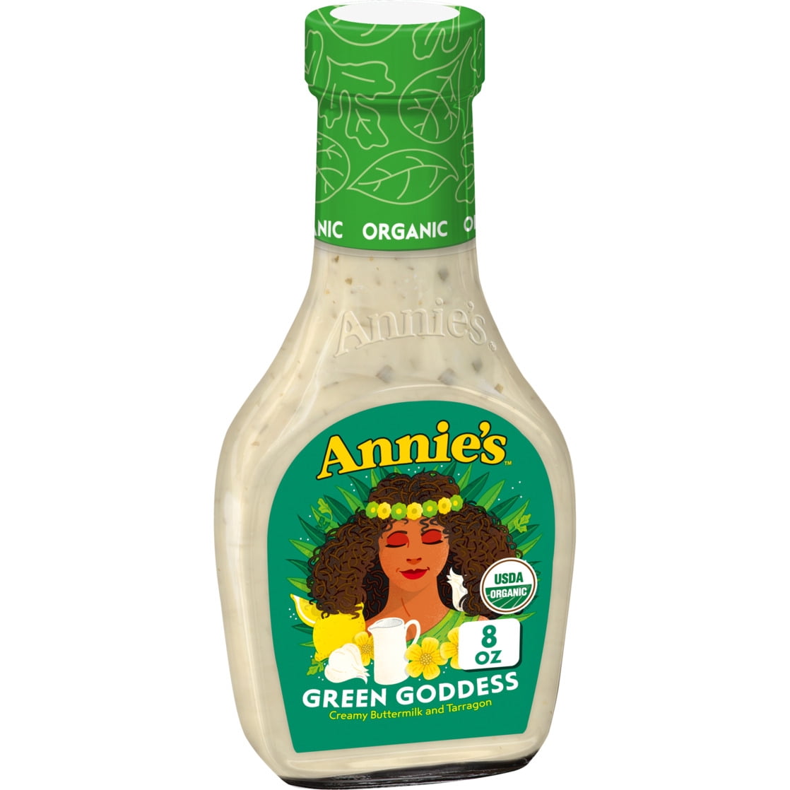 Annie's Organic Green Goddess Salad Dressing, Non-GMO, 8 oz