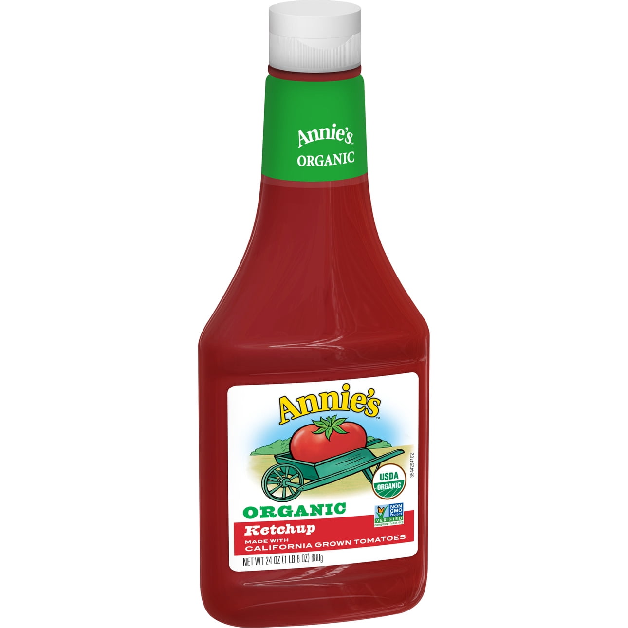 Annie's Organic Ketchup, Gluten Free, Certified USDA Organic, 24 oz