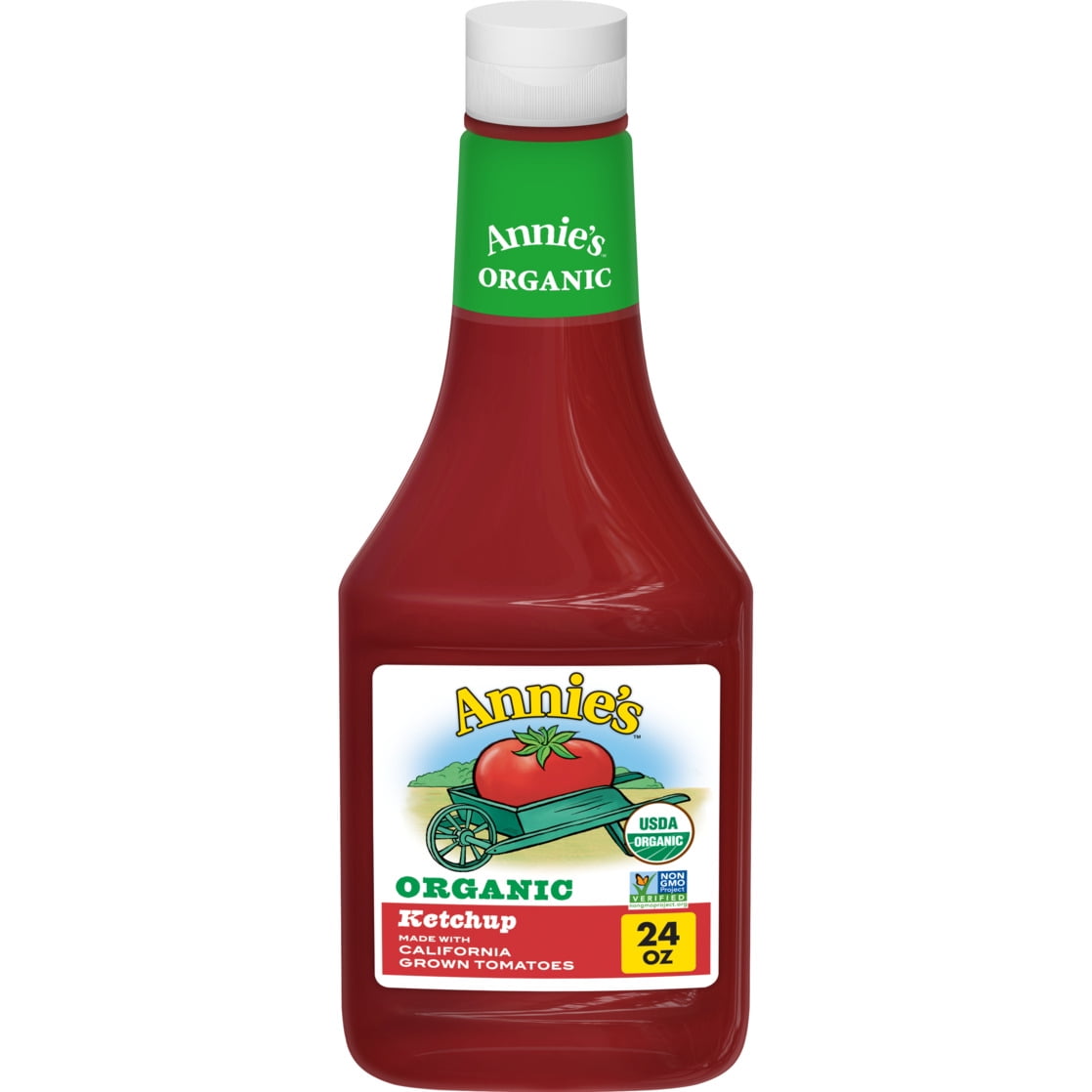 Annie's Organic Ketchup, Gluten Free, Certified USDA Organic, 24 oz