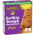 Annie's Protein Bars, Peanut Butter Cookie Dough, 5.85 oz, 5 ct