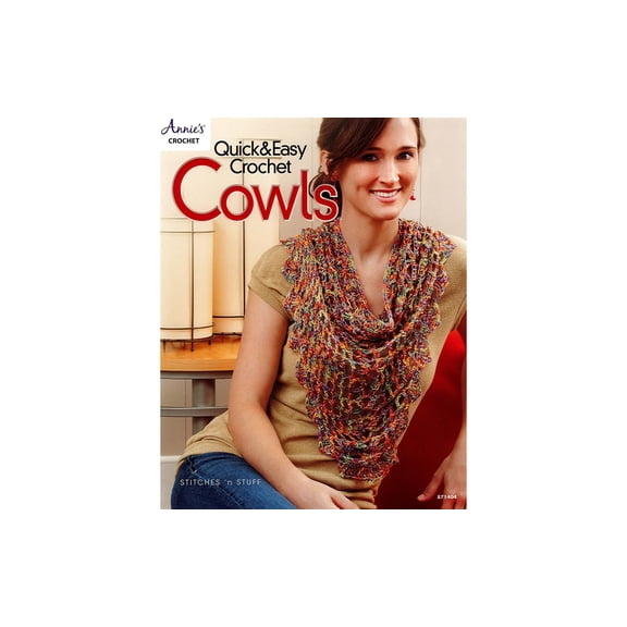 Annie's Quick & Easy Crochet Cowls Bk