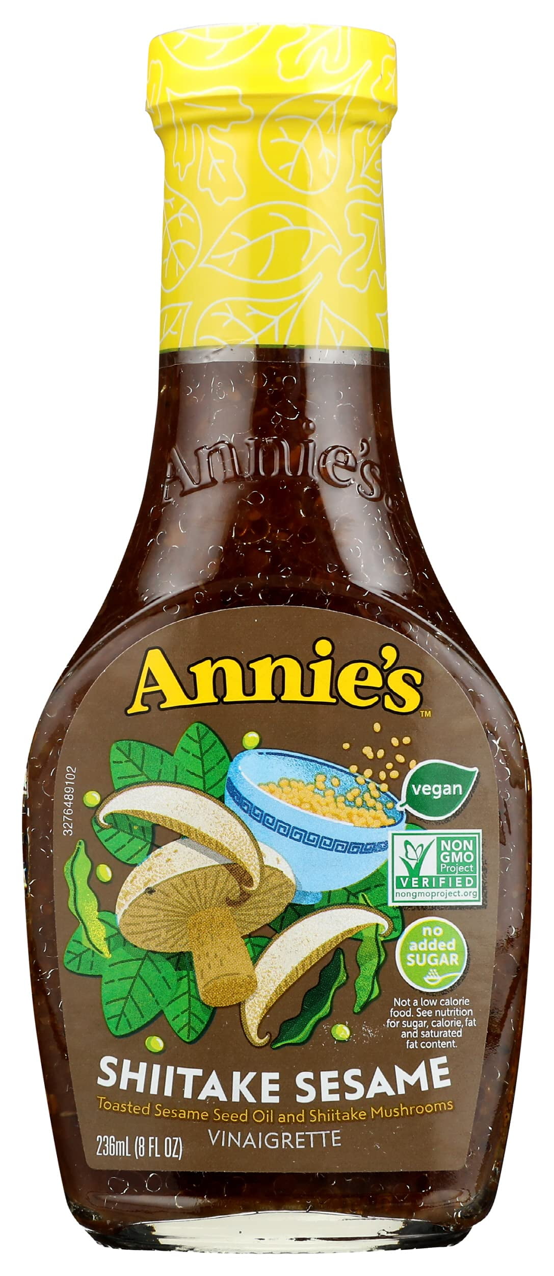 Annie's Shiitake Sesame Vinaigrette Salad Dressing, Vegan, 8 oz.