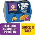 thumbnail image 1 of Annie's Super! Mac Microwave Pasta and Classic Cheddar Cups, 4 Count, 11.44 oz, 1 of 13