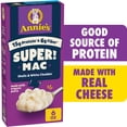 thumbnail image 1 of Annie's Super! Mac Shells and White Cheddar, Made with Organic Pasta, 6 oz, 1 of 14