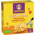 thumbnail image 1 of 2X - Annie's Vegan Cheddar Flavor Mac and Cheese - 24oz/4ct, 1 of 5