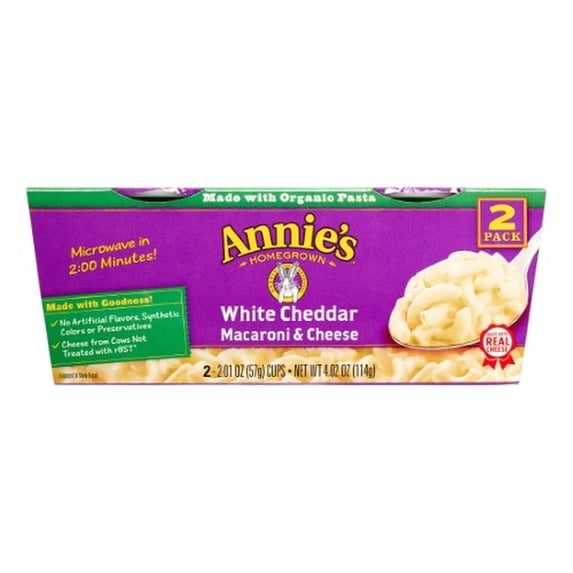 Annie's White Cheddar Mac & Cheese (Pack of 12)