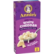 Annie's Shells and White Cheddar, Made with Organic Pasta and Real Cheese, 6 oz