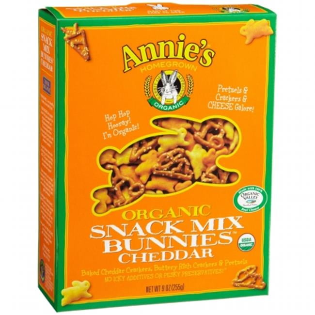 Annies Homegrown Organic Bunnies Cheddar Snack Mix - Walmart.com
