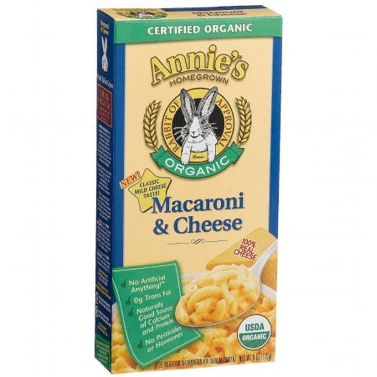 Annie's Homegrown Microwavable Macaroni & Cheese, 10.5 Oz (5 Single-Serve Cups)