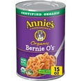 thumbnail image 1 of Annies Organic Bernie Os, Canned Pasta In Tomato And Cheese Sauce, 15 Oz - Pack of 2, 1 of 5
