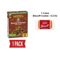 thumbnail image 1 of Annies Organic Chocolate Bunny Graham Snacks, 7.5 Oz - Pack Of 1 & Lotus Biscoff Cookie - 0.2 Oz - 1 ct, 1 of 2