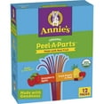 thumbnail image 1 of Annies Organic Fruit PeelAParts DU20Fruit Snacks Strawberry and Fruit Punch 12 packs 67 oz, 1 of 7