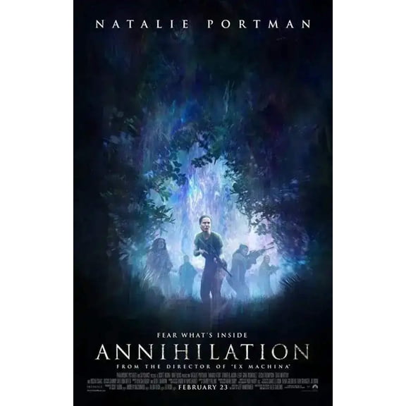 Annihilation 2018 mini poster Natalie Portman Tessa Thompson