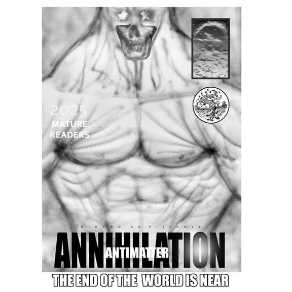 Annihilation, Antimatter, the End of the World Is Near: Paper, Raw Edition, Black and White., (Paperback)