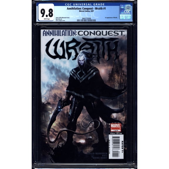 Annihilation: Conquest - Wraith #1 - CGC 9.8 Comic Book