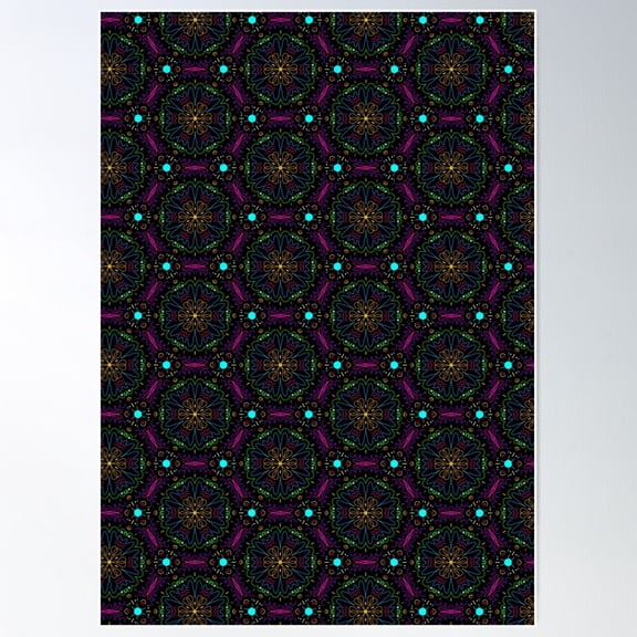 Annihilation Pattern Poster Wall Art, Modern Wall Decor For Living Room Bedroom, 12x18 UNFRAMED