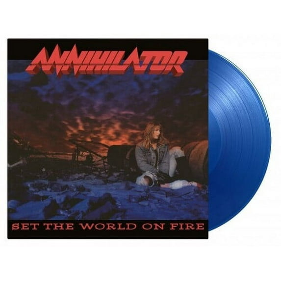 Annihilator - Set The World On Fire - Limited 180-Gram Translucent Blue Colored Vinyl