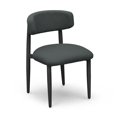 thumbnail image 1 of TOV Furniture Annika Black Textured Outdoor Dining Side Chair, 1 of 8