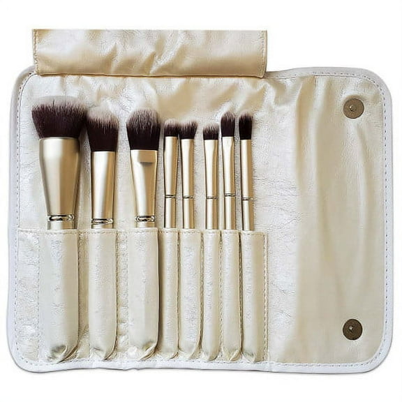 Annika Maya 8 pc Professional Makeup Artist Brush Set, Vegan and Cruelty Free
