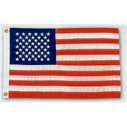 Annin Flagmakers 002620WE 20 in. X 30 in. Nyl-Glo U.S. Flag, Embroidered