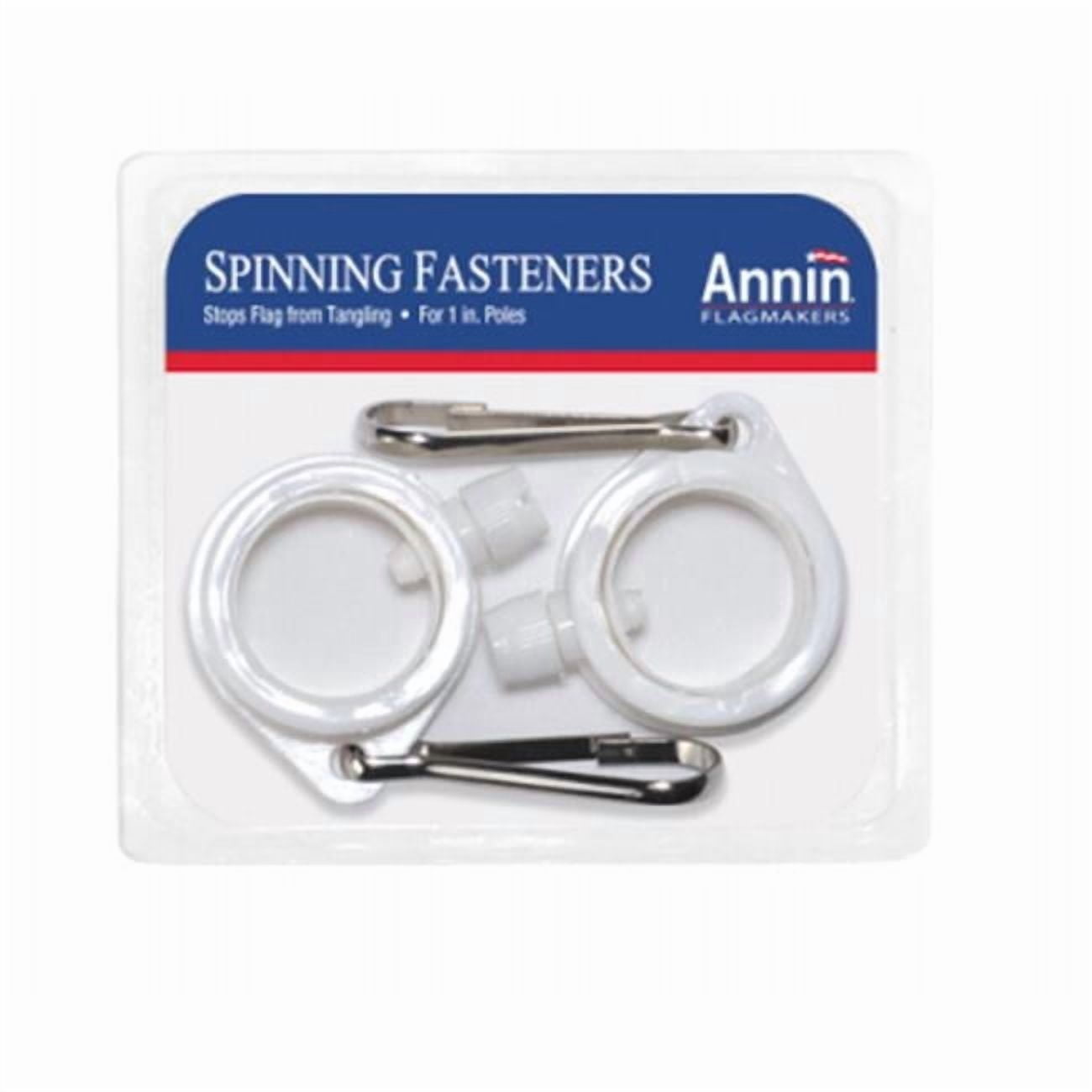 Annin Flagmakers  1.25 in. Rotating Flag Pole Ring - Pack of 2