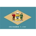thumbnail image 1 of Annin Flagmakers 140850 2 ft. X 3 ft. Nyl-Glo Delaware Flag, 1 of 1