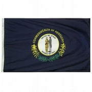 Annin Flagmakers 141960 3 ft. x 5 ft. Nyl-Glo Kentucky Flag