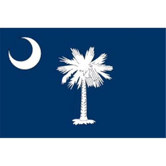 Annin Flagmakers 144882 6 ft. X 10 ft. Nyl-Glo South Carolina Flag