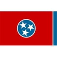 thumbnail image 1 of Annin Flagmakers 145203 6 ft. X 10 ft. Nyl-Glo Tennessee Flag, 1 of 1
