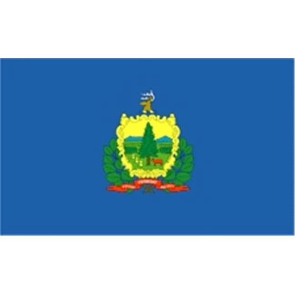 Annin Flagmakers 145450 2 ft. X 3 ft. Nyl-Glo Vermont Flag