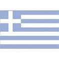 thumbnail image 1 of Annin Flagmakers 190150 4 ft. X 6 ft. Colonial Nyl-Glo Greece Flag with Fringe, 1 of 1