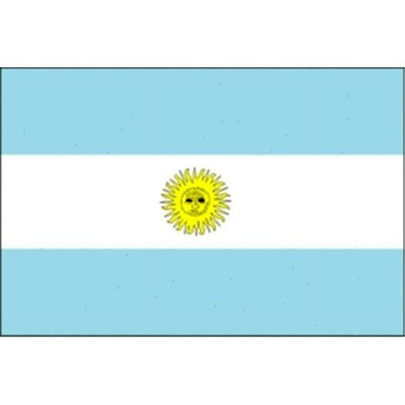Annin Flagmakers 190331 5 ft. X 8 ft. Nyl-Glo Argentina Government Flag