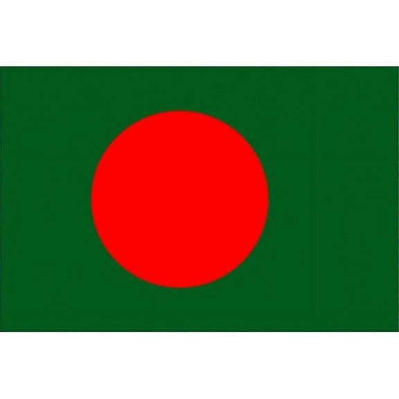 Annin Flagmakers 190567 4 ft. X 6 ft. Nyl-Glo Bangladesh Flag