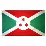 Annin Flagmakers 191050 2 ft. X 3 ft. Nyl-Glo Burundi Flag