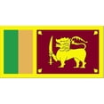 thumbnail image 1 of Annin Flagmakers 191486 5 ft. X 8 ft. Nyl-Glo Sri Lanka Flag, 1 of 1