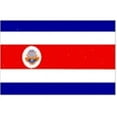 thumbnail image 1 of Annin Flagmakers 191838 4 ft. X 6 ft. Nyl-Glo Costa Rica Flag, 1 of 1