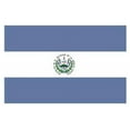 thumbnail image 1 of Annin Flagmakers 192376 2 ft. X 3 ft. Nyl-Glo El Salvador Civil Flag, 1 of 1