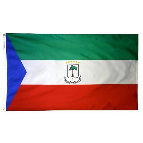 Annin Flagmakers 192469 2 ft. X 3 ft. Nyl-Glo Equatorial Guinea Government Flag
