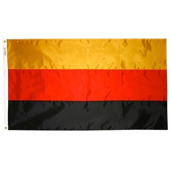 Annin Flagmakers 192901 4 ft. X 6 ft. Nyl-Glo Germany Flag