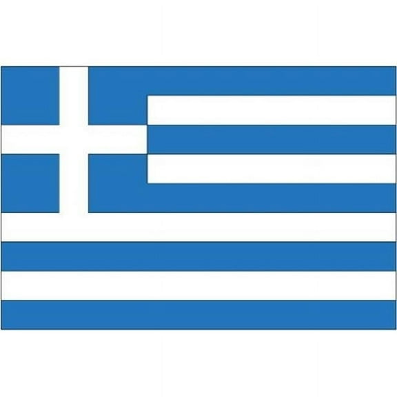 Annin Flagmakers 193125 3 ft. x 5 ft. Nyl-Glo Greece Flag