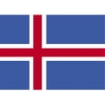 thumbnail image 1 of Annin Flagmakers 193577 5 ft. X 8 ft. Nyl-Glo Iceland Flag, 1 of 1