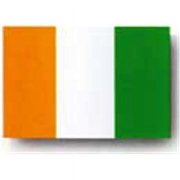 Annin Flagmakers 194171 4 ft. X 6 ft. Nyl-Glo Ivory Coast Flag