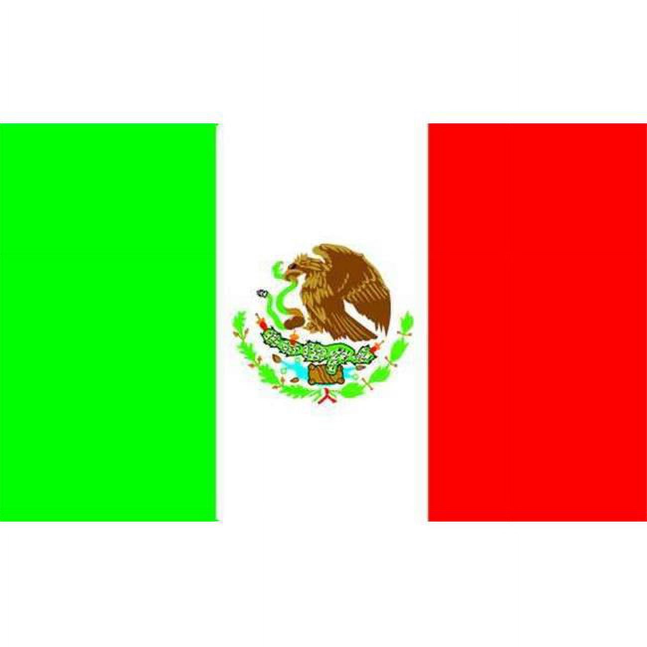 Annin Flagmakers 195709 4 ft. X 6 ft. Nyl-Glo Mexico Flag - image 1 of 4